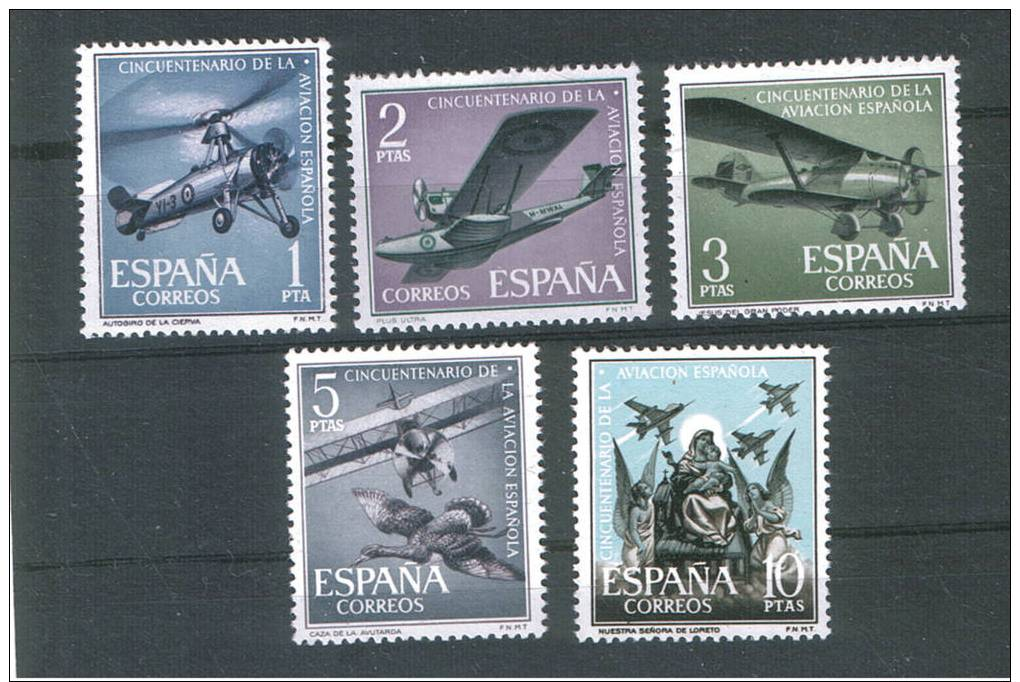 ESPAÑA.1961..EDIFIL Nº 1401/1405. NUEVA SIN CHARNELA.PRECIOSA .VER FOTO. SES 038 - Nuevos