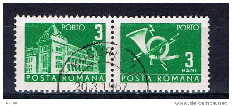 RO+ Rumänien 1970 Mi 113 Portomarken - Postage Due