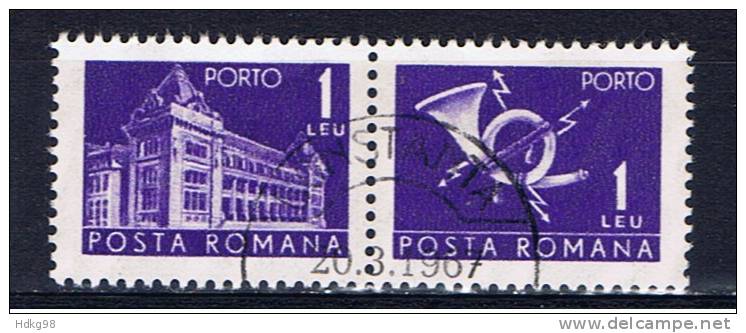 RO+ Rumänien 1970 Mi 118 Portomarken - Postage Due