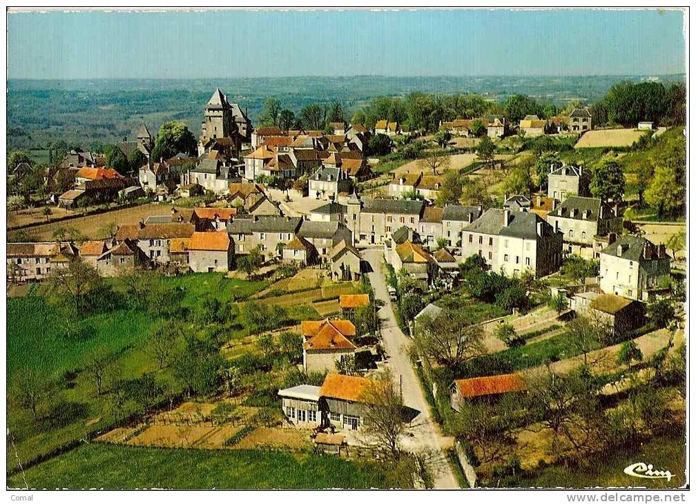 CPSM -BADEFOLS-D'ANS -Dordogne - Vue Générale - - Andere & Zonder Classificatie