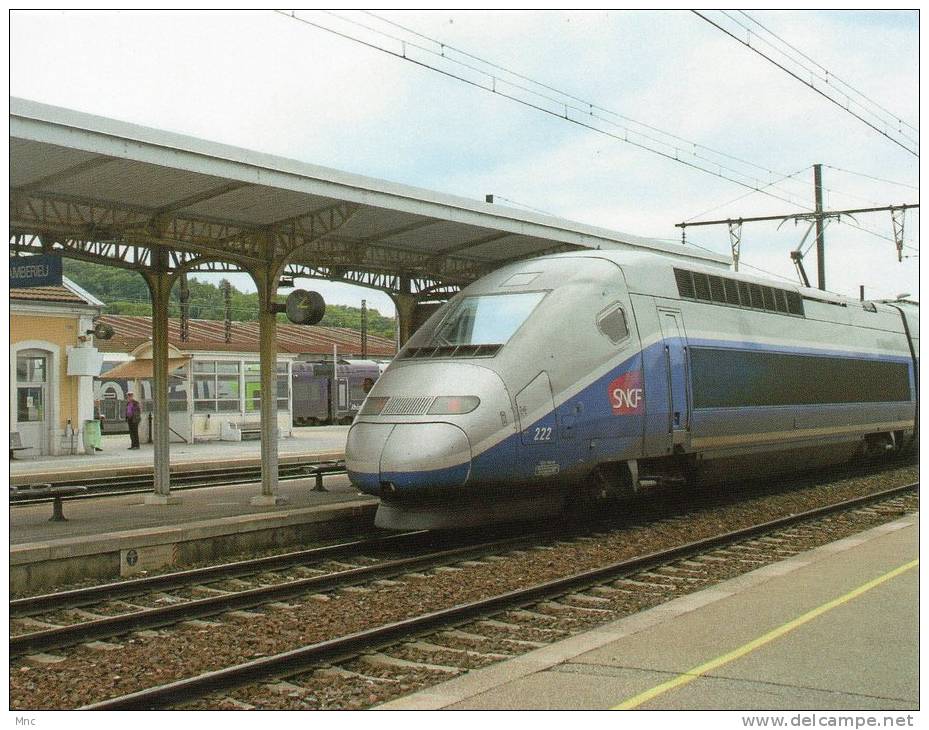 TGV Duplex En Gare D'Ambérieu - Matériel