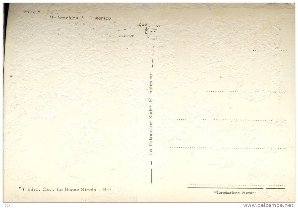 MOLFETTA   BARI  PUGLIA  NON  VIAGGIATA  COME DA FOTO   RETRO DETURPATO . - Molfetta