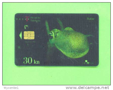 CROATIA - Transparent Chip Phonecard/Sea Life - Croatia