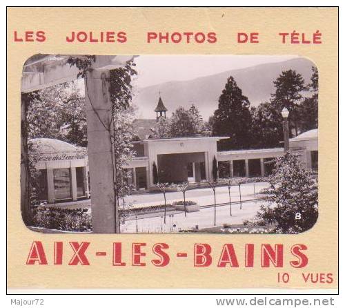 73 - AIX LES BAINS - 10 Minis Photos - 9cm X6.5 Cm - Aix Les Bains