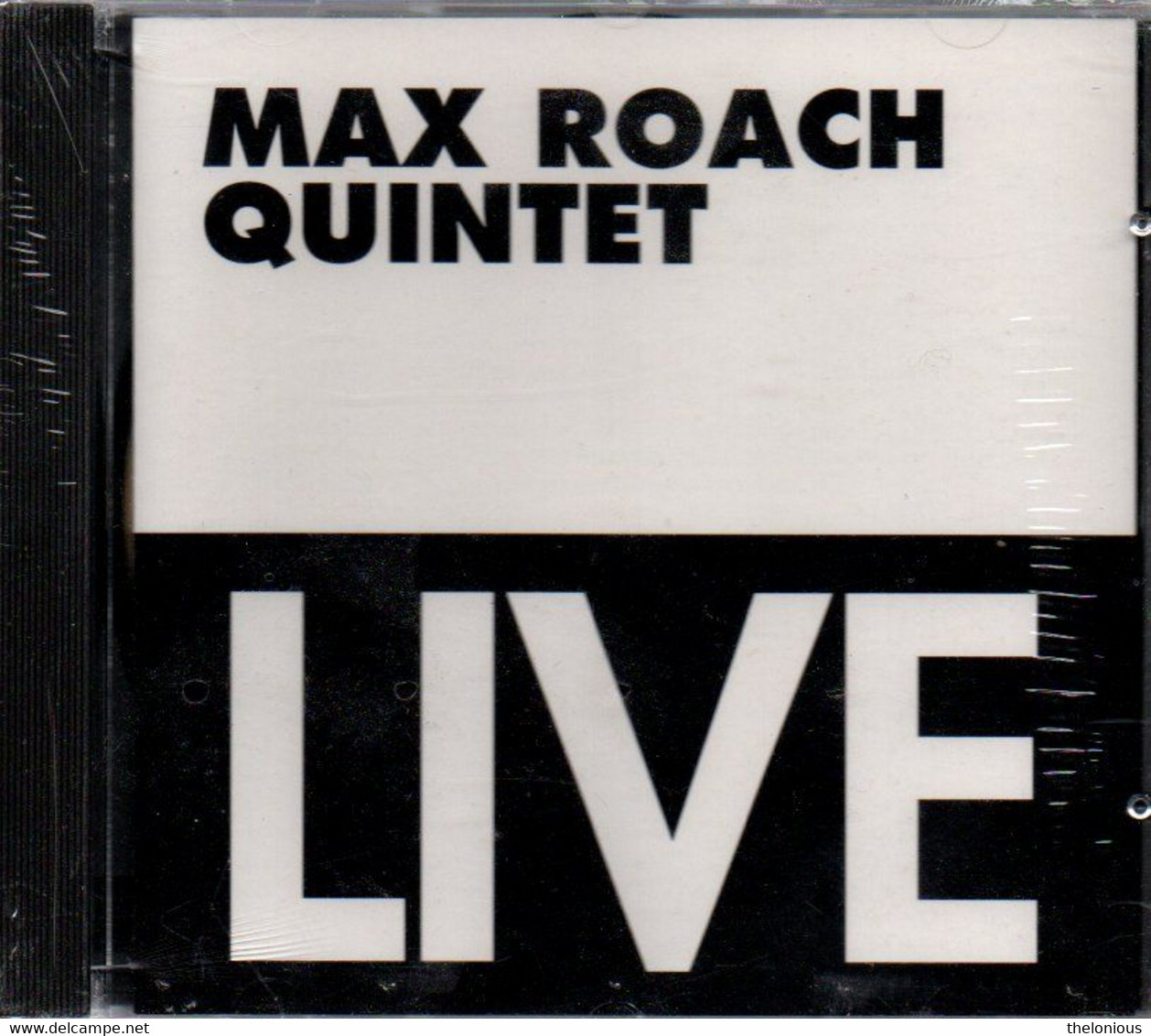 # CD: Max Roach Quintet – Live - Blu Jazz BJ007CD (cd Sigillato) - Jazz