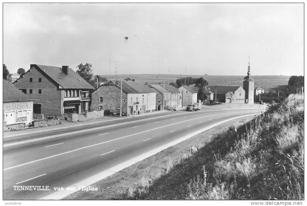 TENNEVILLE VUE SUR L'EGLISE - Tenneville