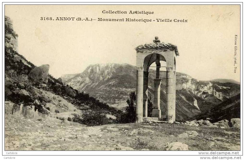 04-ANNOT-Monument Historique-Vieille Croix - Altri & Non Classificati