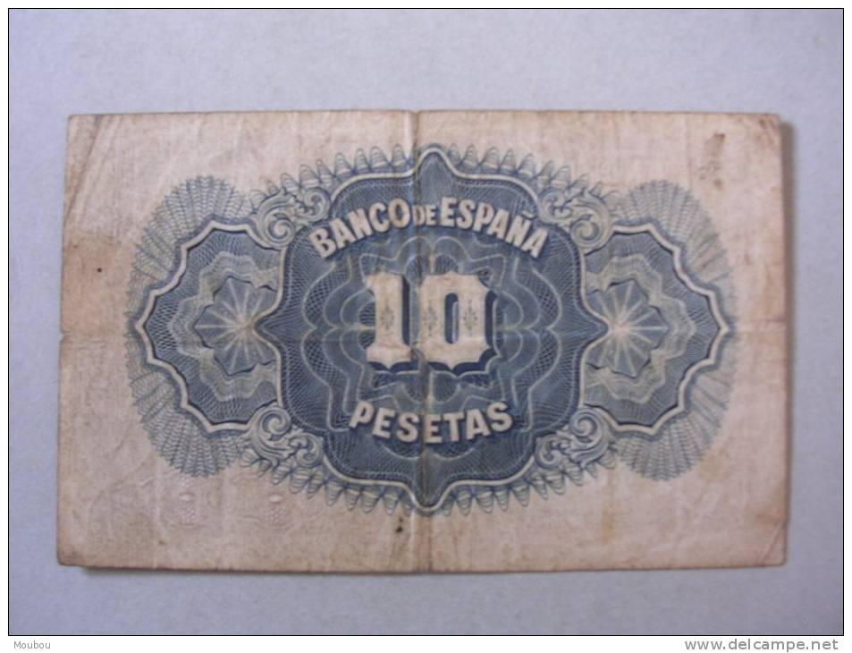 Espagne - 10 Pesetas - 1935 - 10 Pesetas