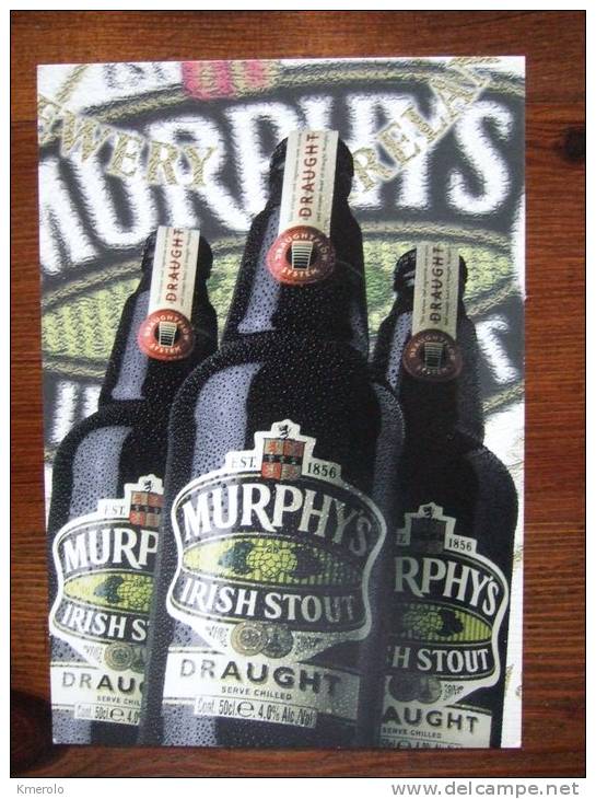 Murphy's Irish Stout Draught Alcoolich Drink Carte Postale - Advertising