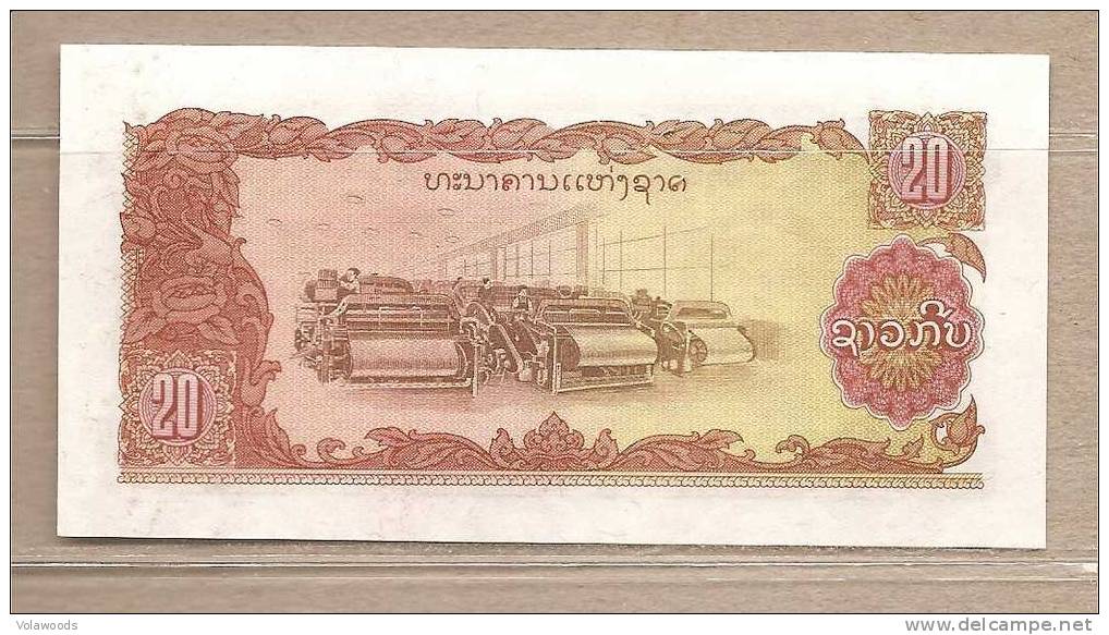 Laos - Banconota Non Circolata FdS UNC Da 20 Kip P-28r (Replacement Note) - 1988 #19 - Laos