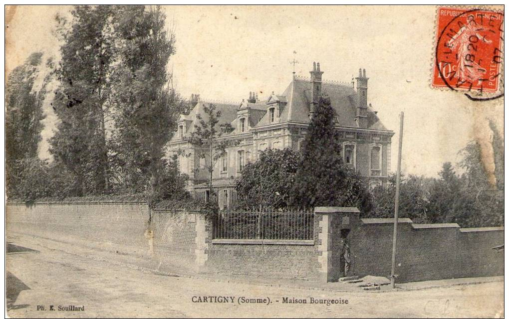 80 Cartigny, Maison Bourgeoise - Autres & Non Classés