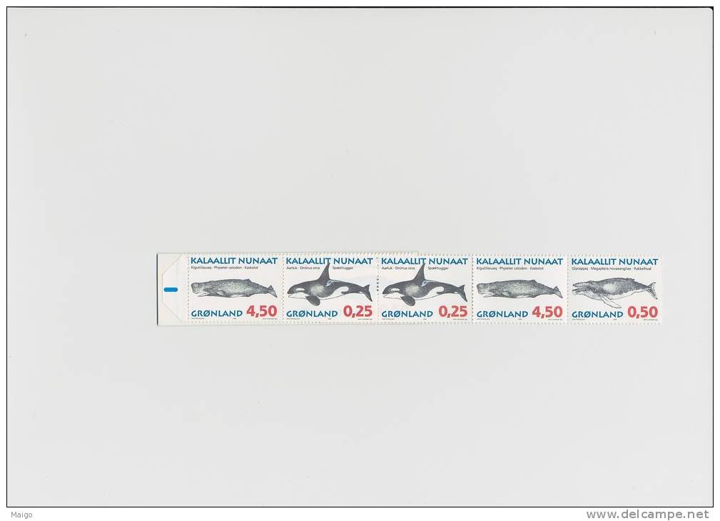 CARNET MAMMIFERES MARINS GROENLAND - Wale