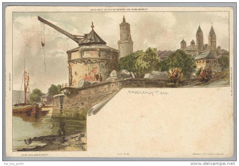 DE RP Adernach Ungebraucht Litho Ritter - Andernach