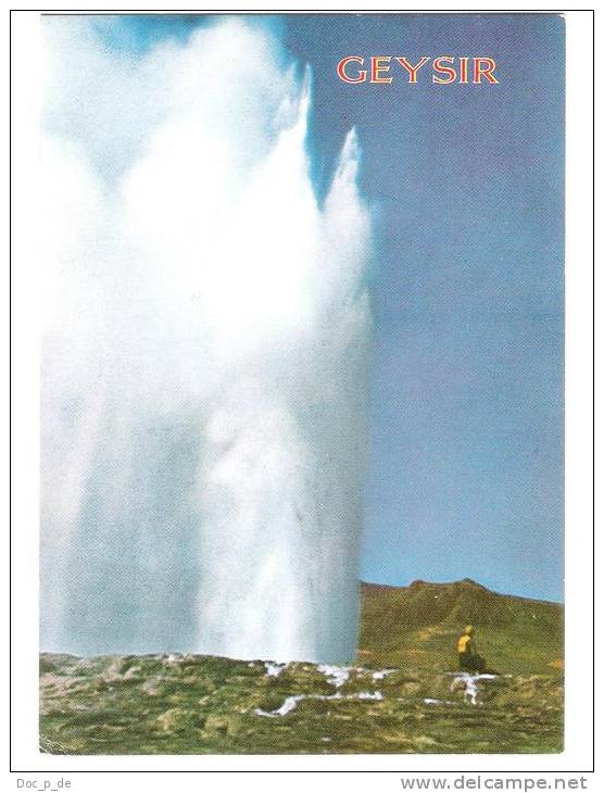 Island - Iceland - Geysir - Nice Stamp - Islanda