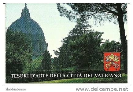 1993 - Vaticano Libretto 4 Tesori D'arte  ++++++++ - Cuadernillos