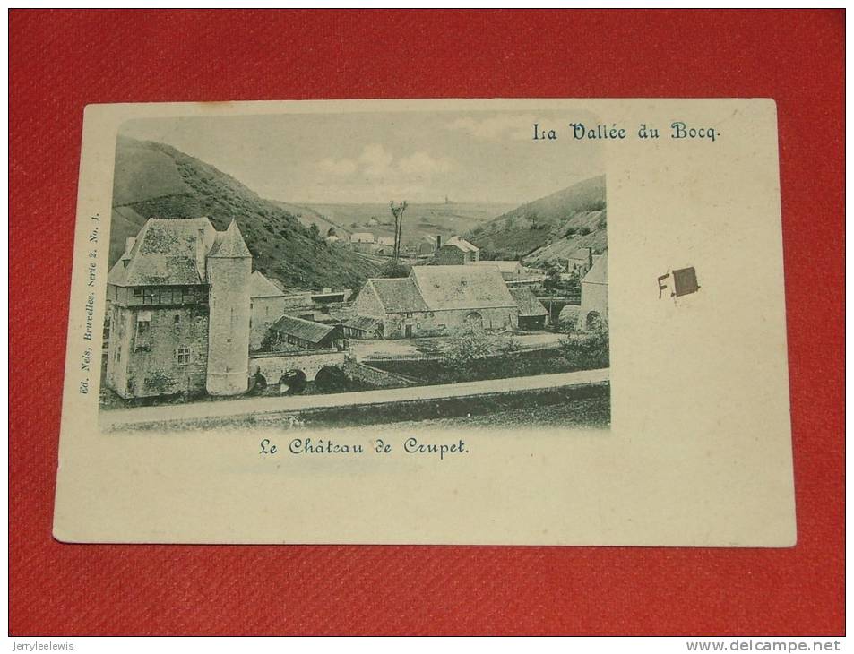 ASSESSE  - Vallée Du Bocq -  Le Château De Crupet   -   1900 - Assesse