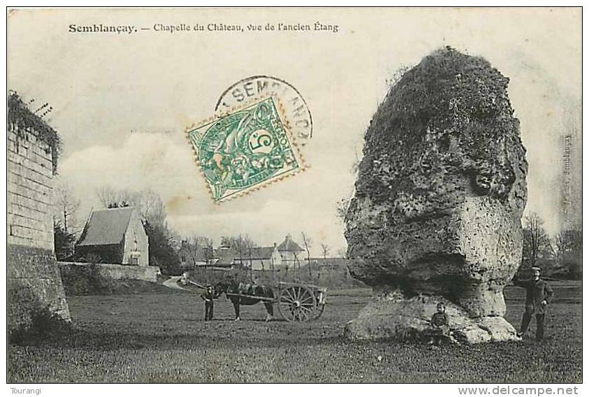 Indre-et-Loire : Nov12 442: Semblançay  -  Chapelle Du Château  -  Ancien Etang - Semblançay