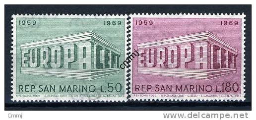 1969 - SAINT-MARIN - SAN MARINO - Sass. 779/80 - MNH - New Mint - Ungebraucht