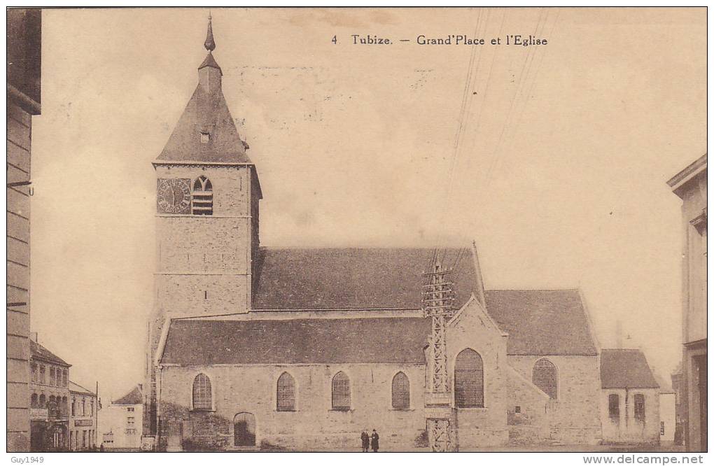 GRAND PLACE ET L'EGLISE - Tubize