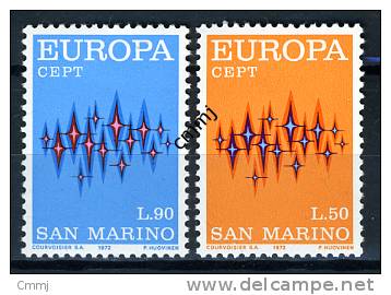 1972 - SAINT-MARIN - SAN MARINO - Sass. 849/50 - MNH - New Mint - - Unused Stamps