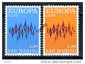 1972 - SAINT-MARIN - SAN MARINO - Sass. 849/50 - MNH - New Mint - - Ungebraucht