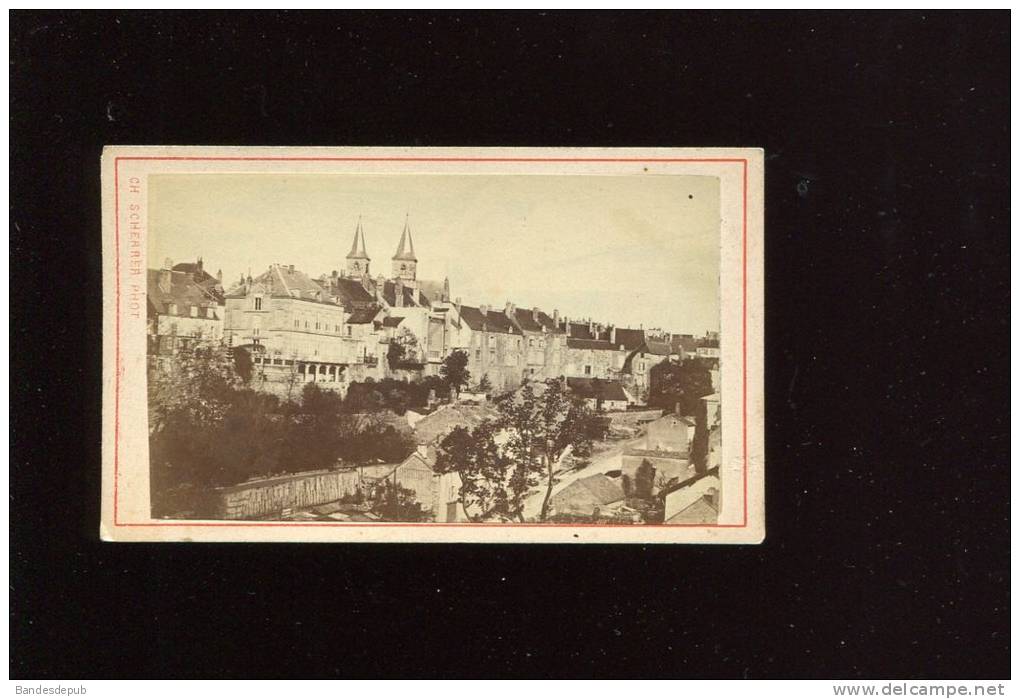 CHARLES SCHERRER  PHOTO PHOTOGRAPHIE CHAUMONT  EXPOSITION UNIVERSELLE 1865 - Antiche (ante 1900)