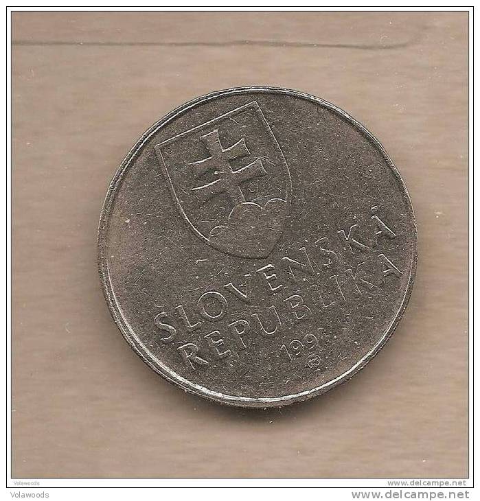 Slovacchia - Moneta Circolata Da 2 Corone - 1994 - Slovakia