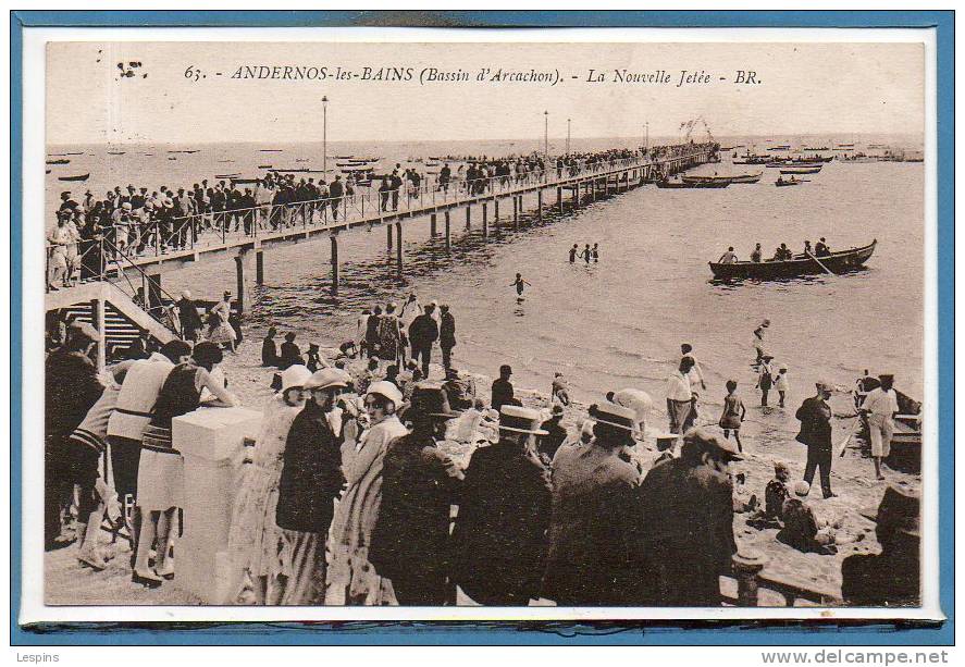 33 - ANDERNOS -- La Nouvelle Jétée - Andernos-les-Bains