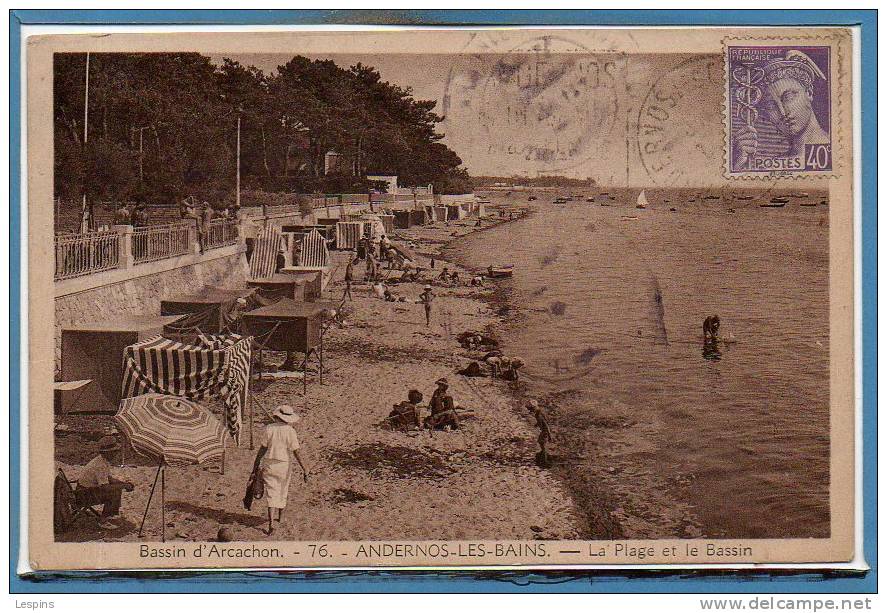 33 - ANDERNOS -- La Plage Et... - Andernos-les-Bains