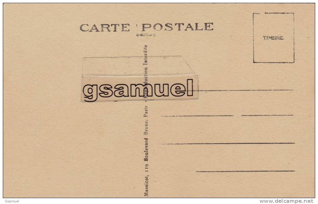 D-40 - Gabarret. - Vue Des Fossés. - (Vieux Camion - Commerce). - (voir Scan Recto-verso). - Gabarret