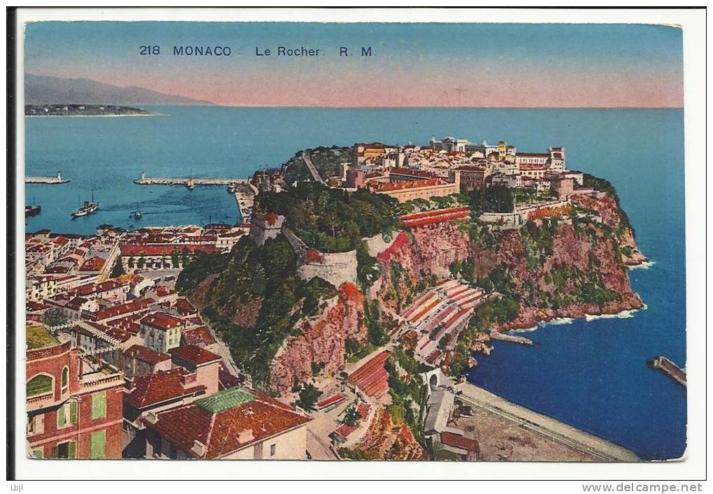 MONACO , Le Rocher - Multi-vues, Vues Panoramiques