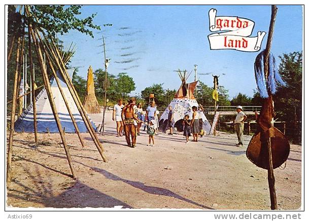 GARDALAND PESCHIERA VILLAGGIO INDIANO 1977 - Verona