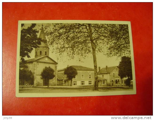 NANTIAT-HAUTE VIENNE-EGLISE ET SALLE DES FETES - Nantiat