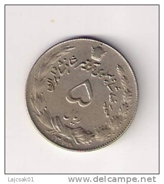 5 Rials 1348 (1969) KM#1176 - Iran