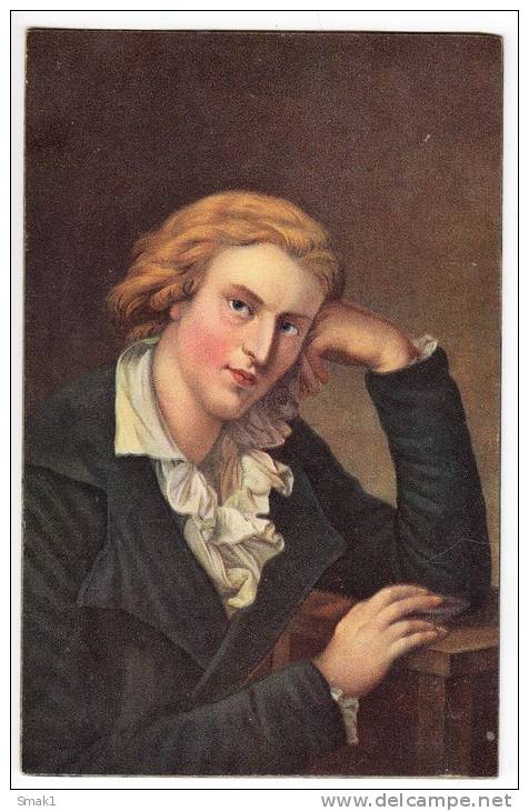 FAMOUS PEOPLE OTHER ANTON GRAFF 1736-1813 SWISS PORTRAIT ARTIST Nr. 29058 OLD POSTCARD - Other & Unclassified