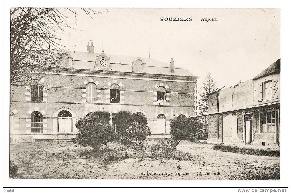 Vouziers - Hôpital - Dos Vierge - Vouziers