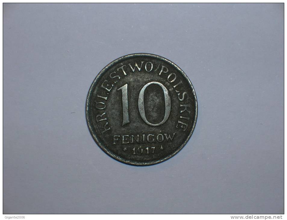 Polonia 10 Fenigow 1917  (4464) - Polonia