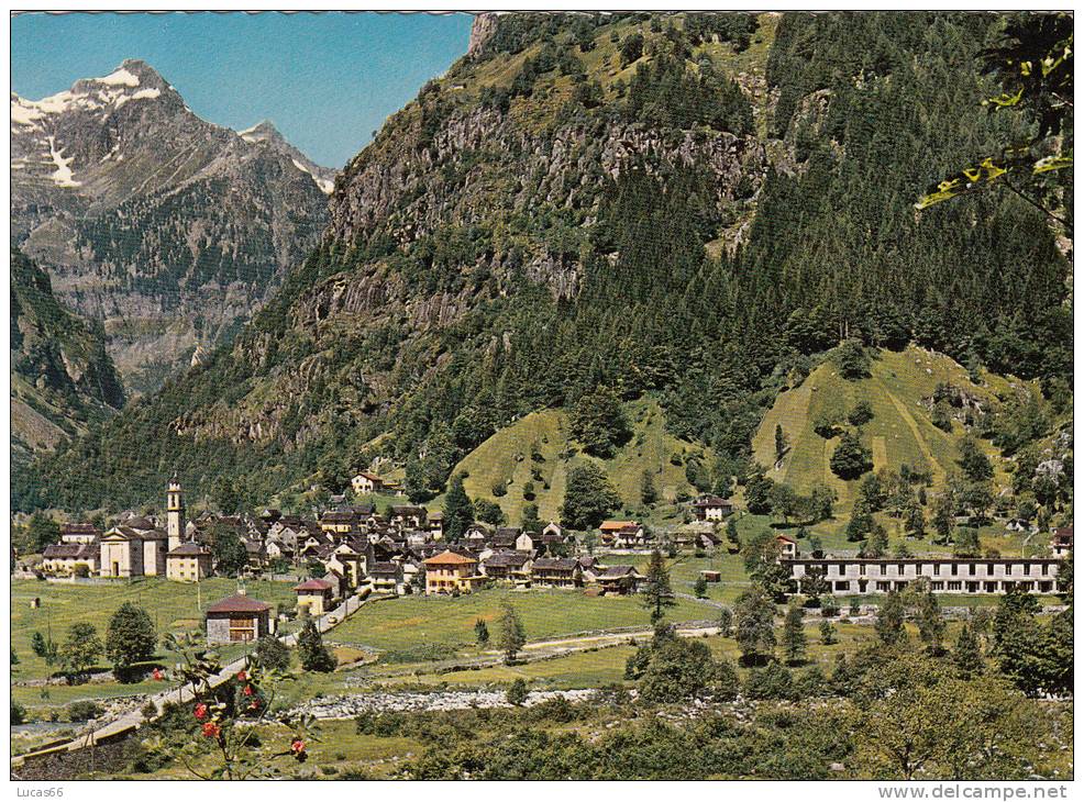 ANNI 70 SONOGNO IN VALLE VERZASCA - Sonogno