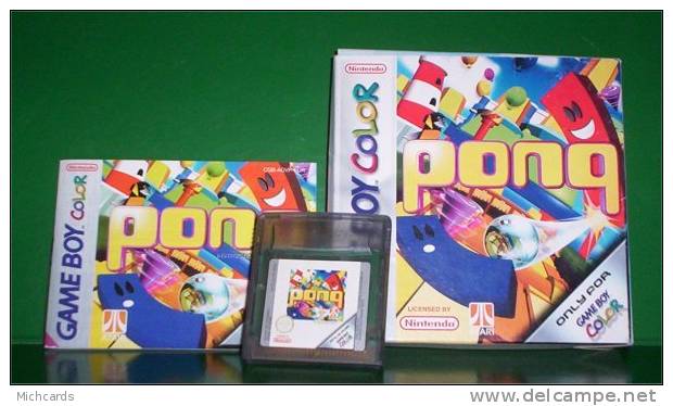 Jeu Nintendo - Game Boy Color - PONQ - Game Boy Color