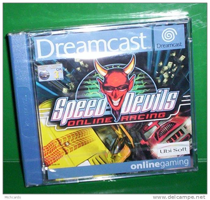 Jeu Sega - Dreamcast - SPEED DEVILS - Course De Voitures (Neuf Sous Blister) - Autres & Non Classés