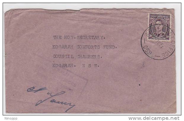 Australia 1944  Army Post Office 059  Cover - Dienstzegels