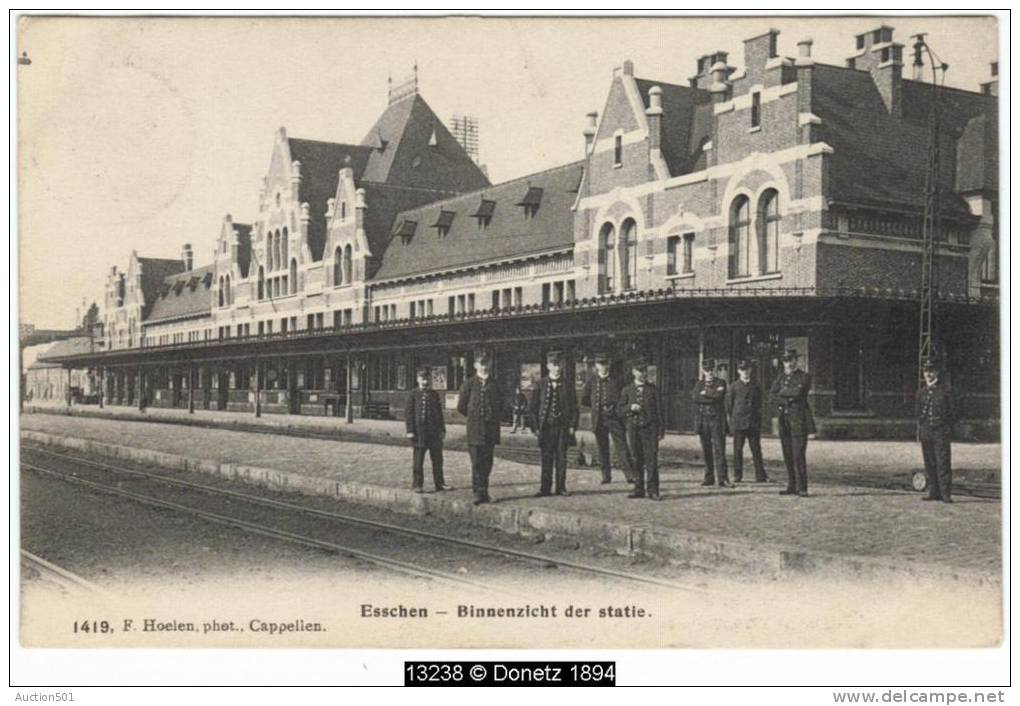 13238g STATION - Esschen - 1911 - Essen