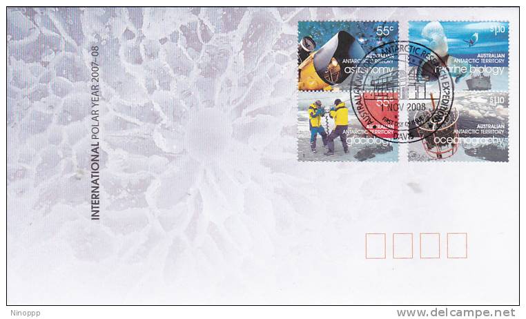 Australian Antarctic Territory 2009 Polar Year  Davis  Base FDC - Other & Unclassified