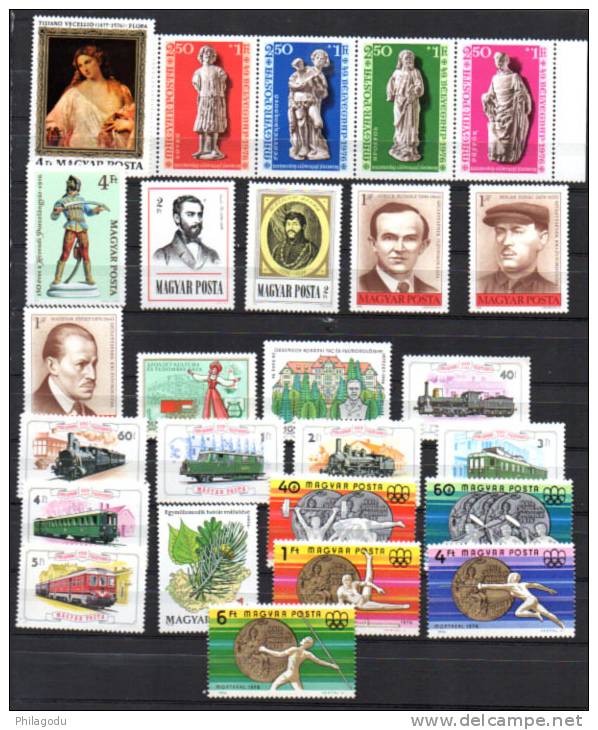 Tous 1976, Entre 2509 Et 2543**, Cote 29,40 €, - Unused Stamps
