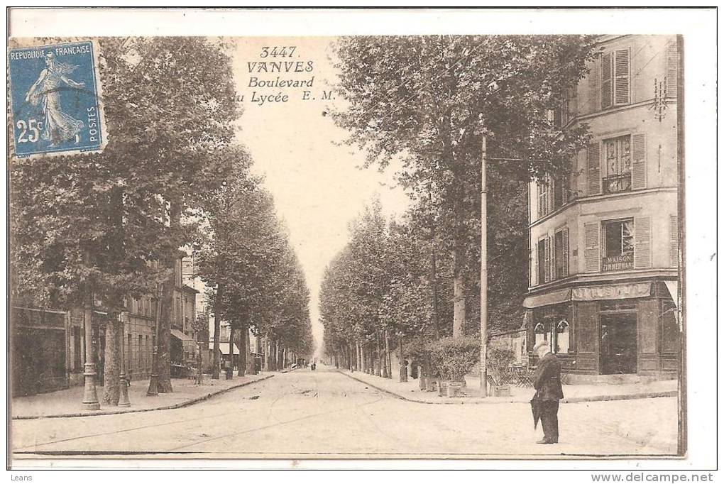 VANVES    Boulevard Du Lycée   EM  3447 - Vanves