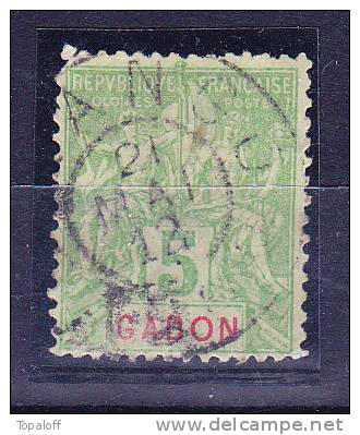 Gabon N°19 Oblitéré Def - Used Stamps