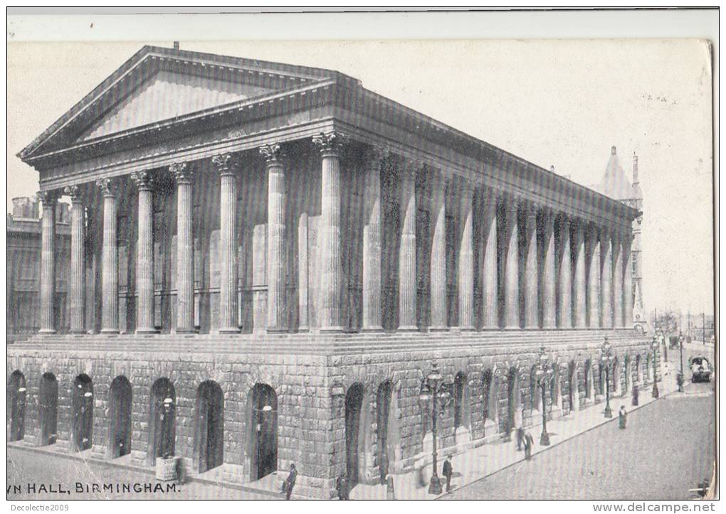 BR39797 Town Hall Birmingham     2 Scans - Birmingham