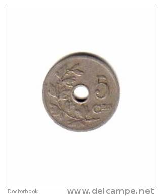 BELGIUM   5  CENTIMES  1904  (KM# 55) - 5 Cent