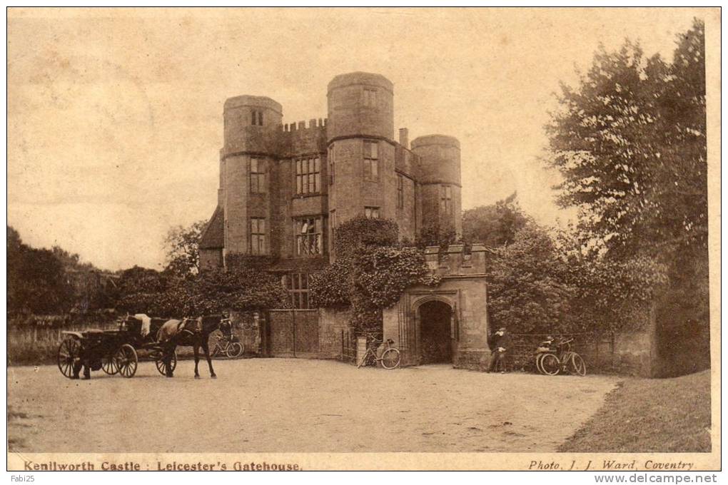 Kenilworth Castel Leicester S Gatehouse - Coventry
