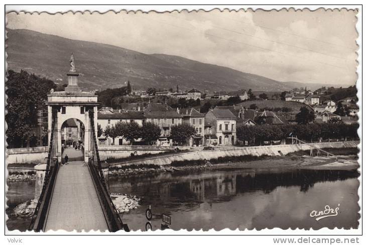 - 01 - SEYSSEL - Vue Générale, Côté Ain - CPSM - Seyssel